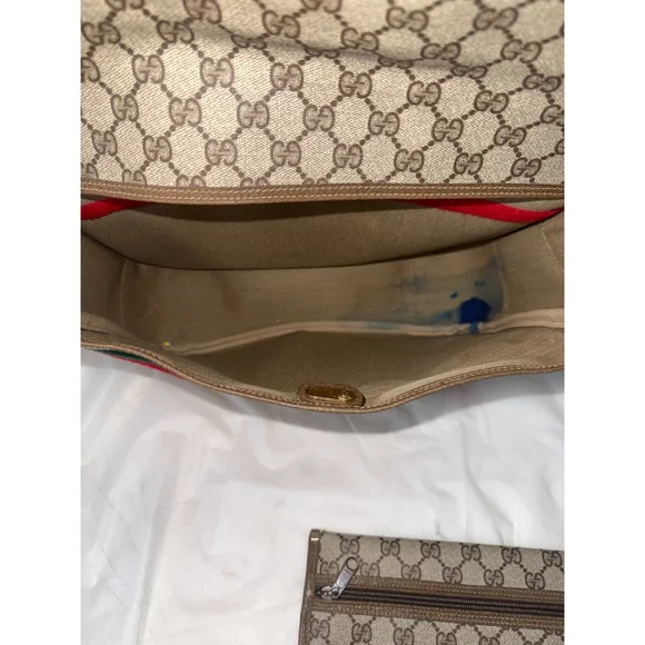 1990 Vintage Supreme Gucci Messenger Bag 019390091 - Picture 2 of 16